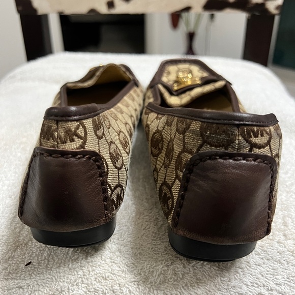 Michael Kors Hamilton Monogram Jacquard Loafers - pre-owned - Picture 8 of 14
